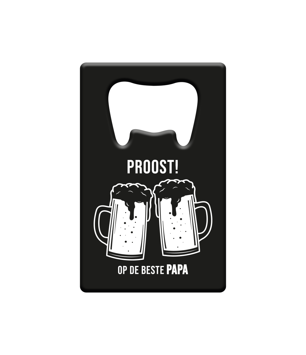 Bier opener Proost papa