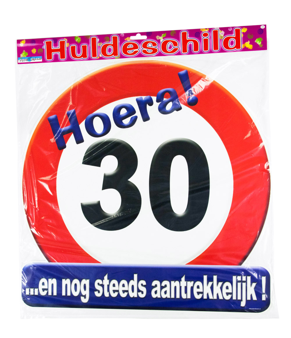 Huldeschild 30 jaar