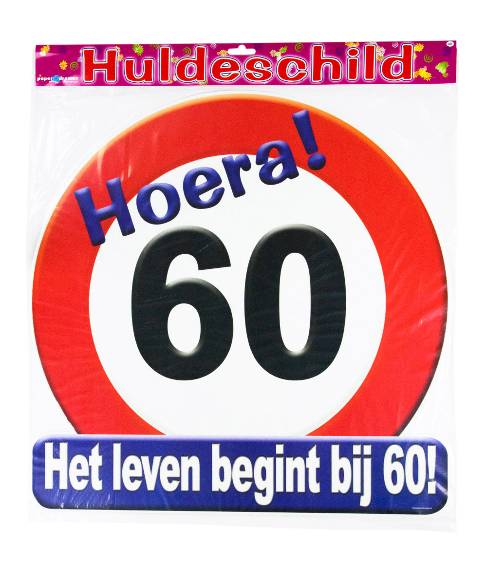 Huldeschild 60 jaar