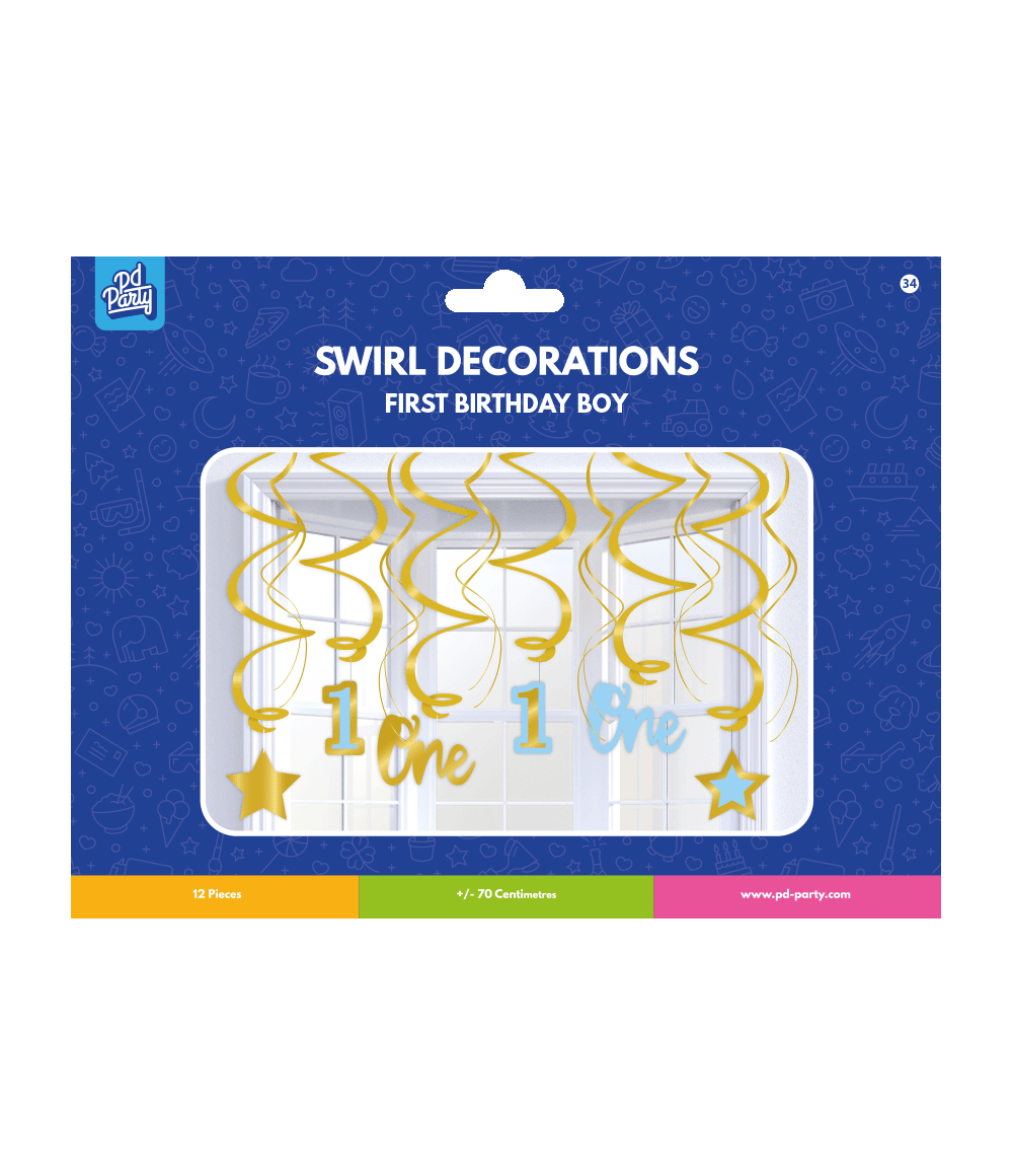 Swirl ONE blauw