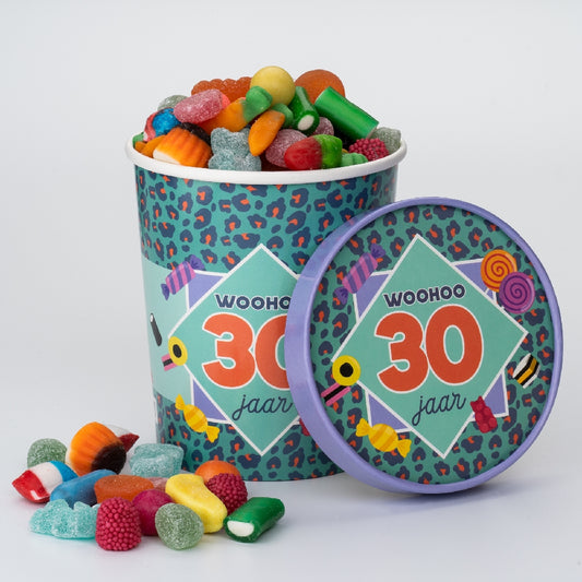 Candy Bucket 30 jaar | Snoepemmer Feest
