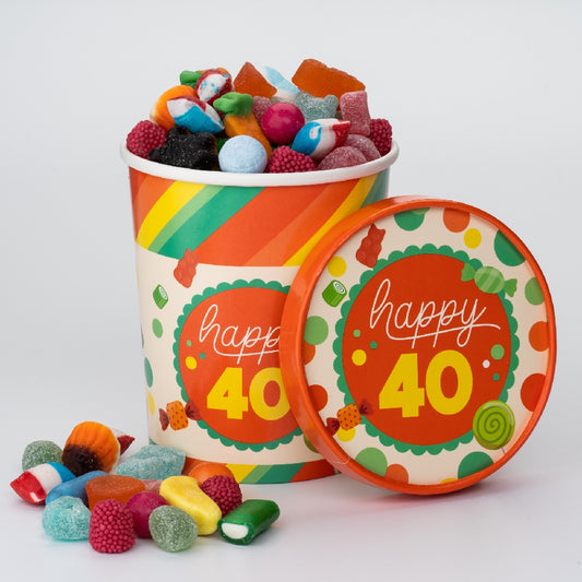 Candy Bucket 40 jaar | Snoepemmer Feest