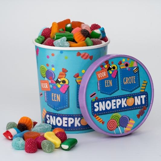 Candy Bucket Snoepkont | Snoepemmer Verjaardag