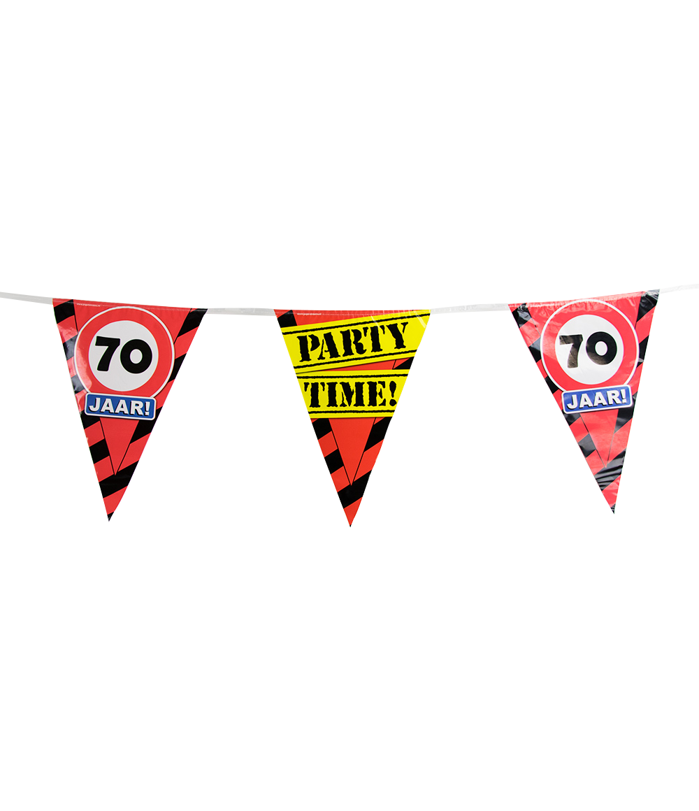 Party vlag 70 jaar
