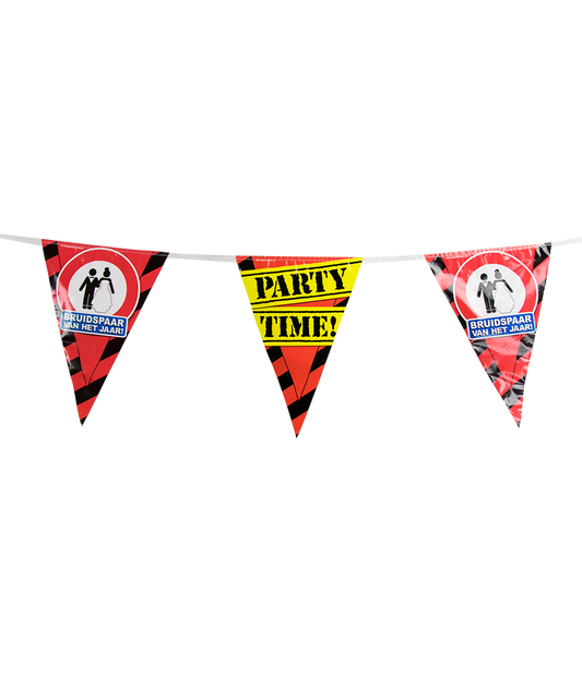 Party vlag Bruidspaar van het jaar