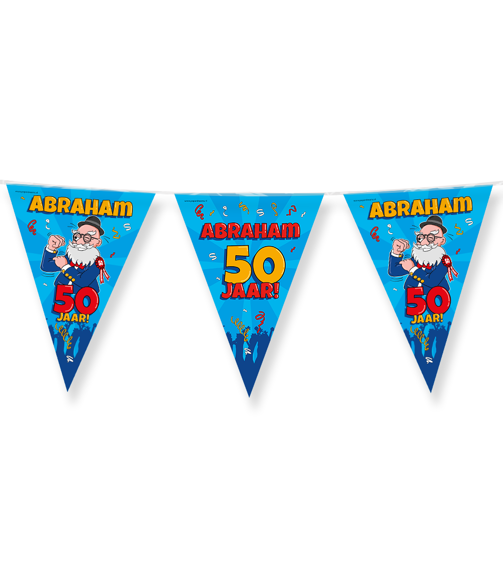 Party vlag Abraham