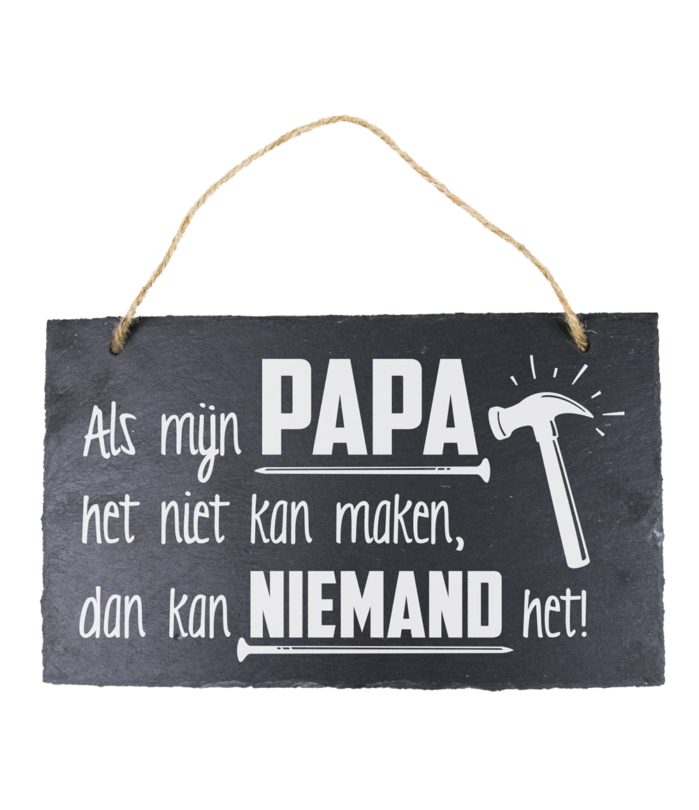 04 Leisteen bord Papa
