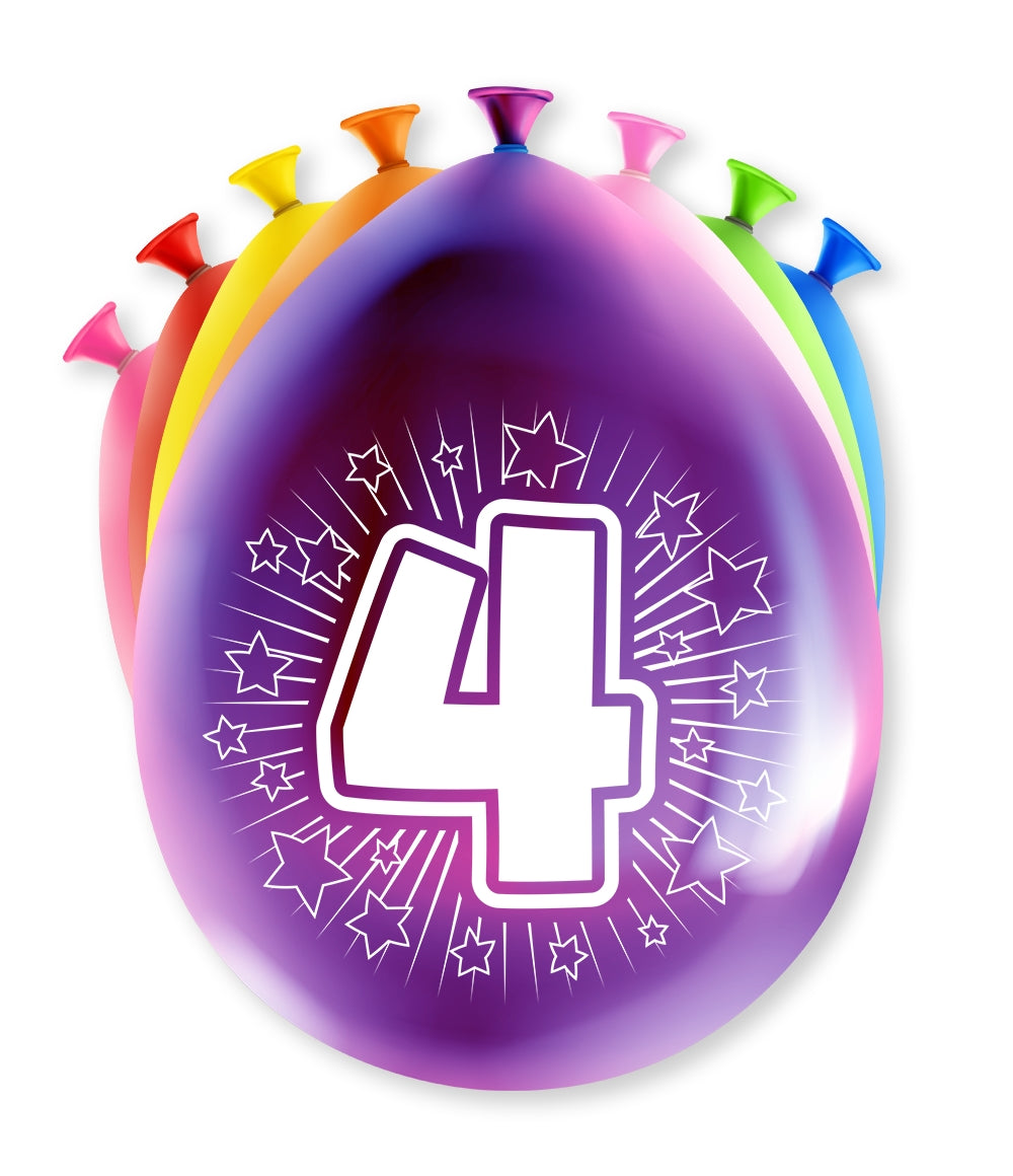 Ballonnen 4 jaar