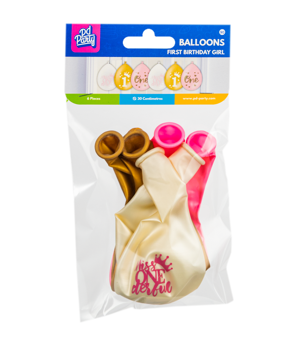Ballonnen ONE roze