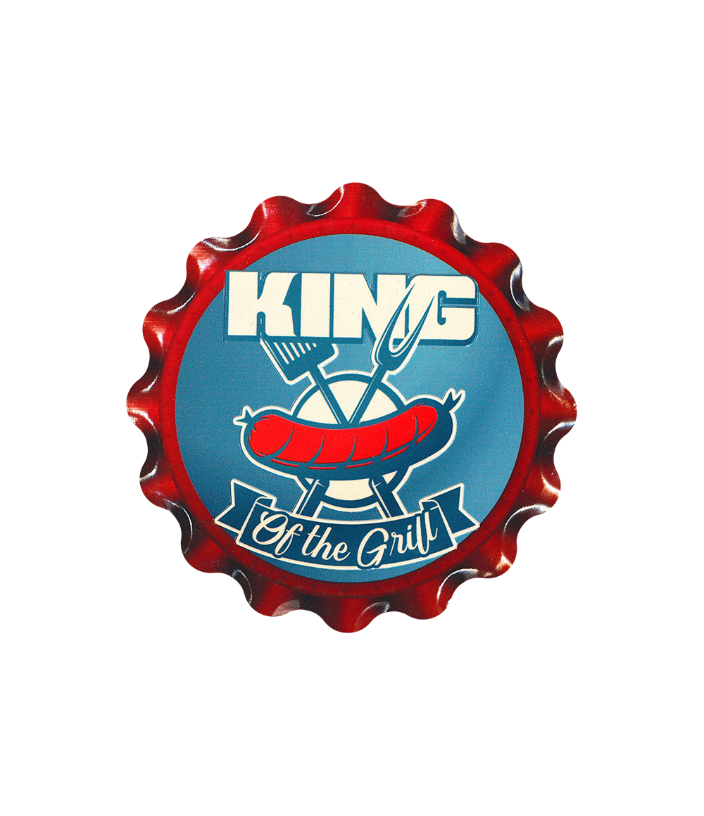 Onderzetter King of the grill