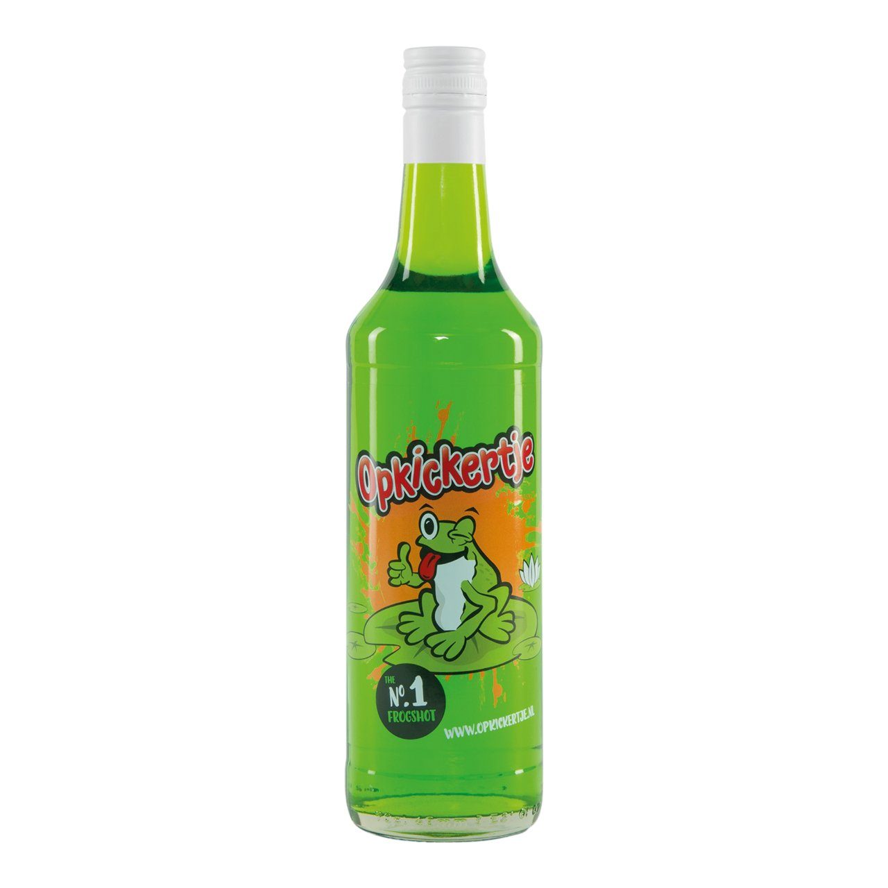 Opkickertje frog shot 70cl