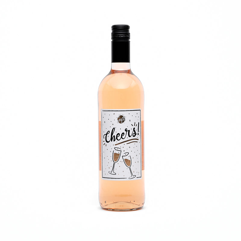 wijnfles rose Cheers