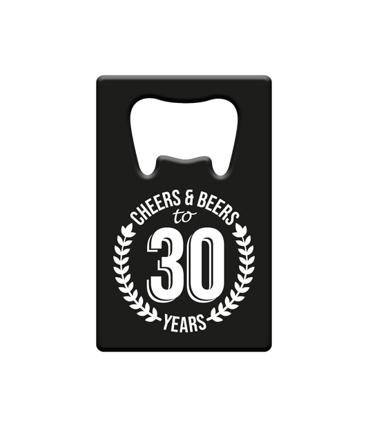 Bier opener 30 jaar