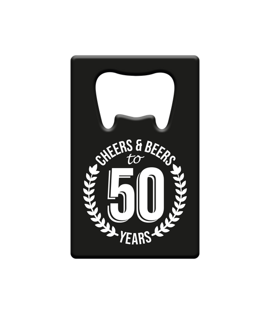 Bier opener 50 jaar