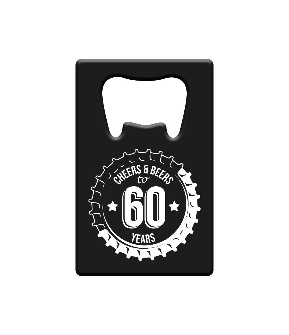 Bier opener 60 jaar