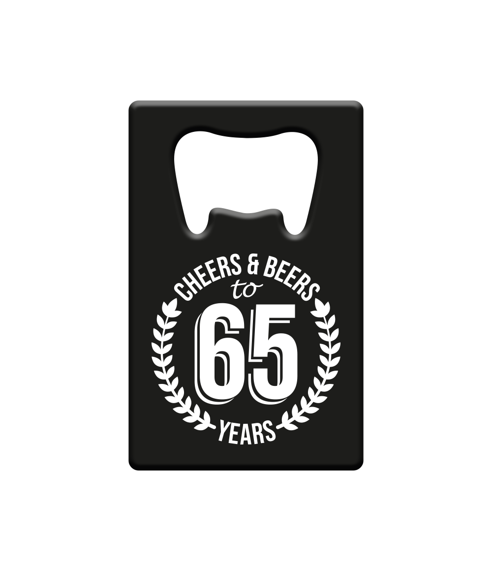 Bier opener 65 jaar