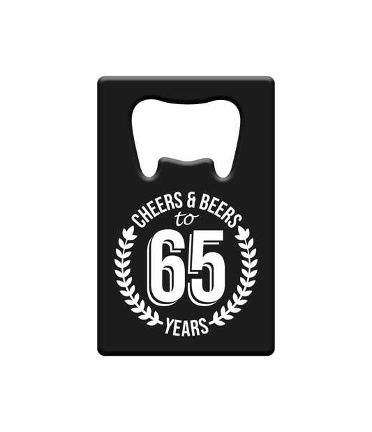 Bier opener 65 jaar