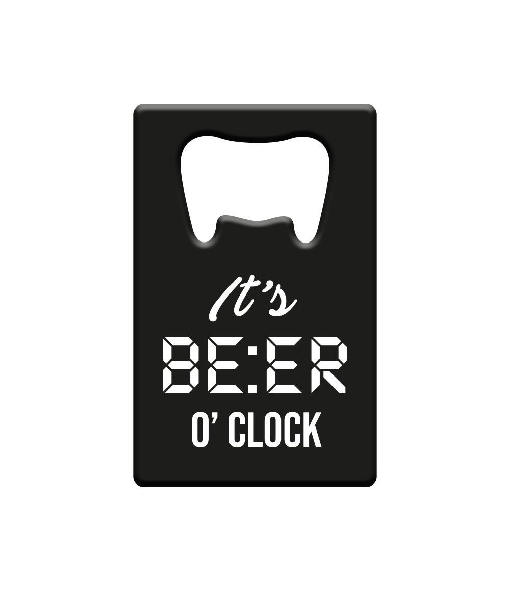 Bier opener It's Beer O'clock
