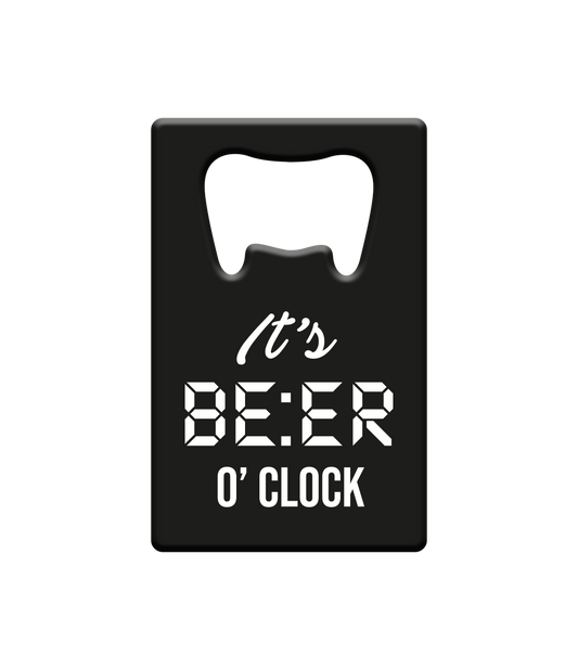 Bier opener It's Beer O'clock