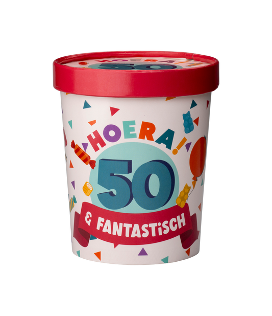 Candy Bucket 50 jaar | Snoepemmer Feest