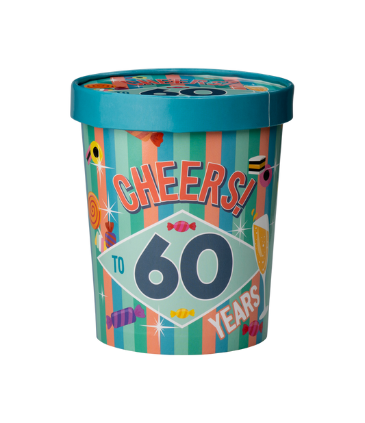 Candy Bucket 60 jaar