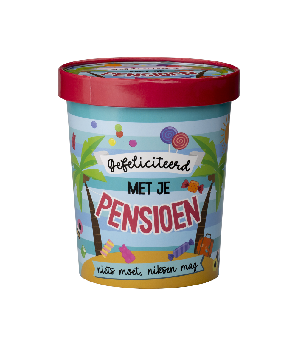 Candy Bucket Pensioen | Snoepemmer Afscheid