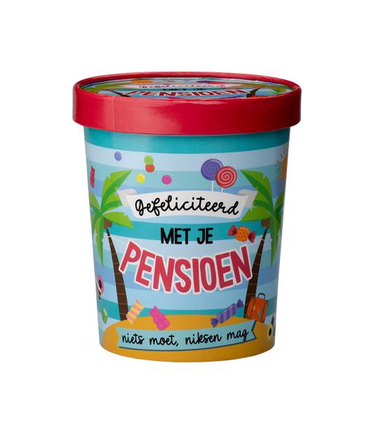 Candy Bucket Pensioen | Snoepemmer Afscheid