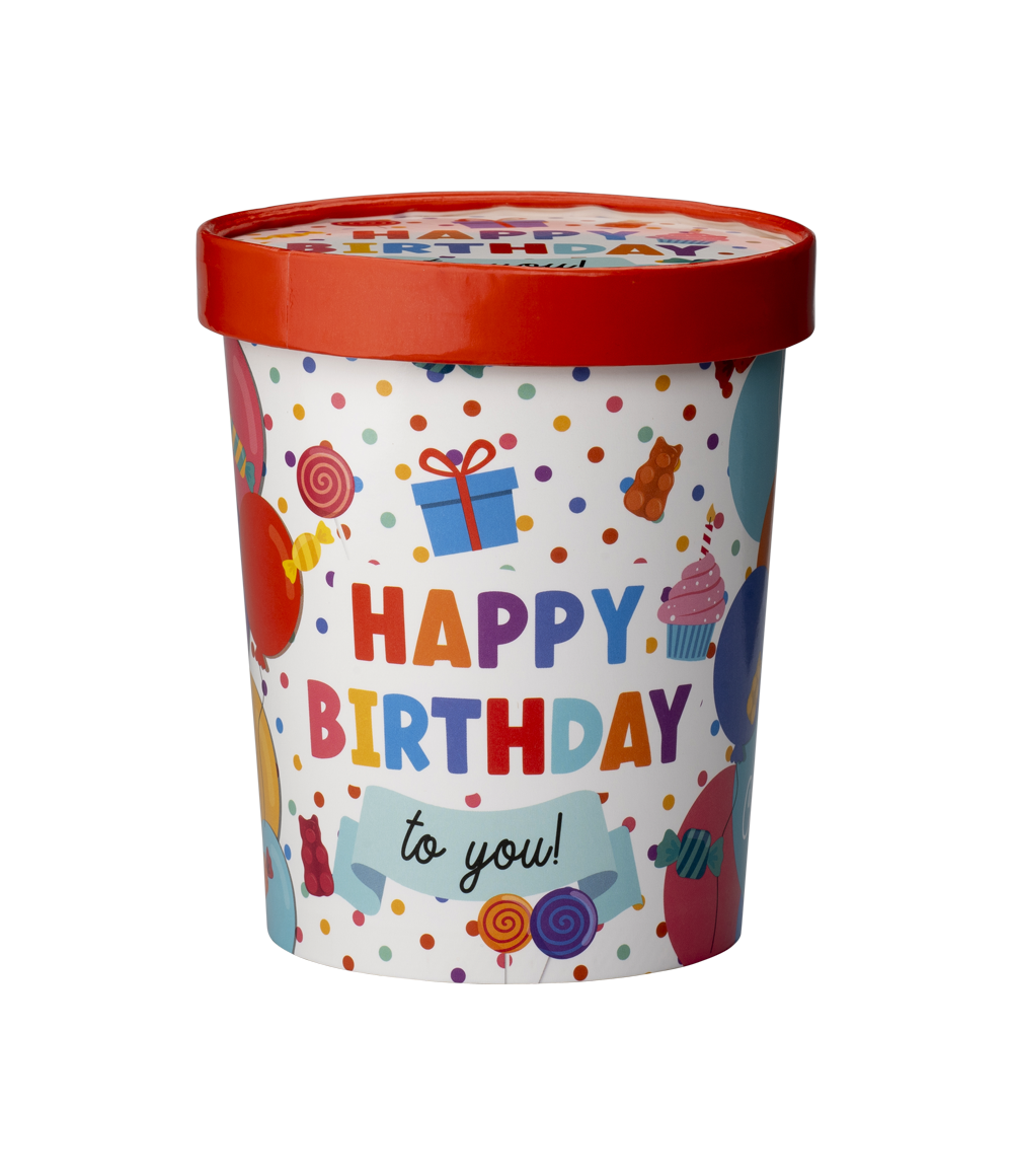 Candy Bucket Happy Birthday | Snoepemmer Verjaardag