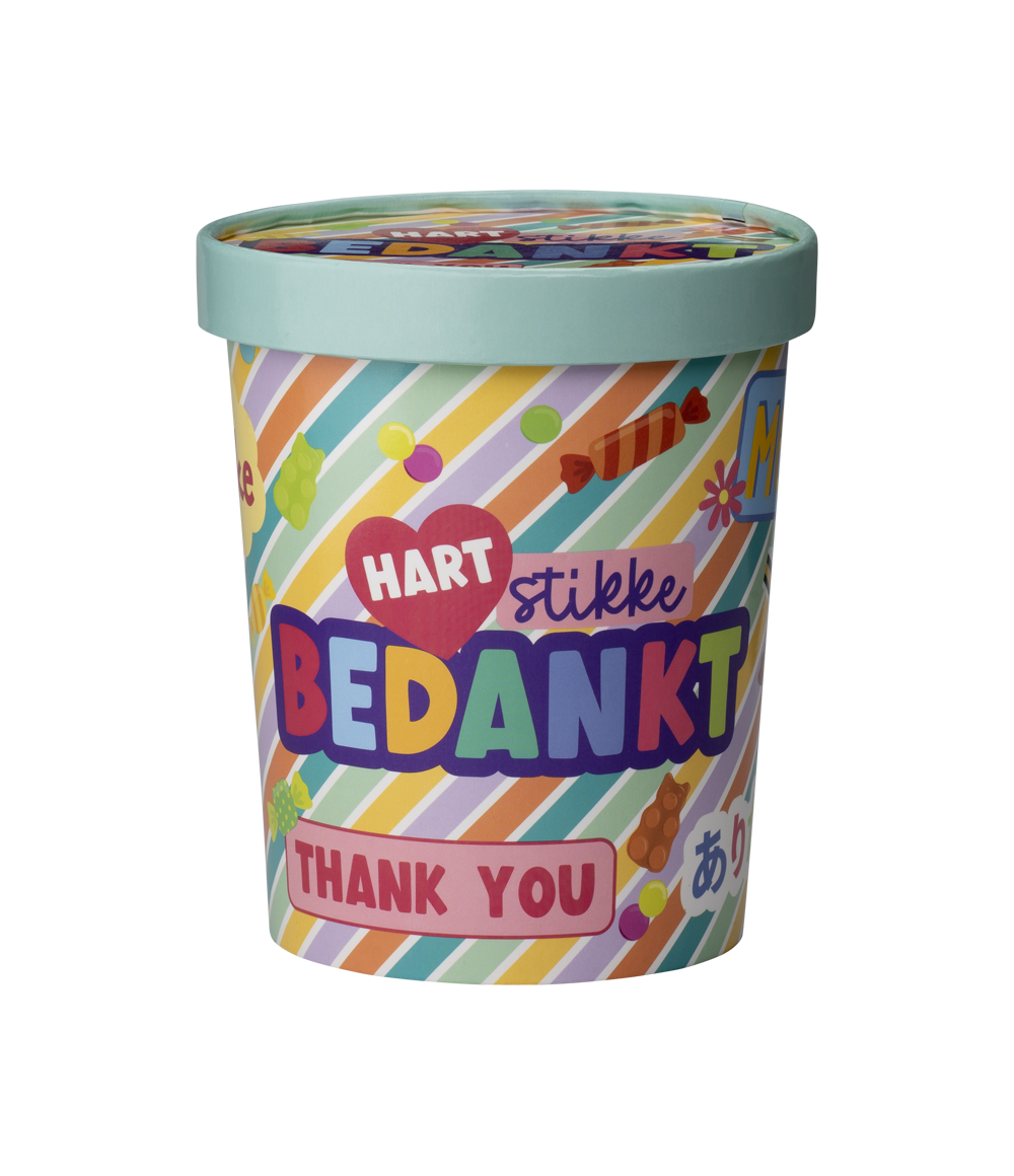 Candy Bucket Bedankt | Snoepemmer Bedankje