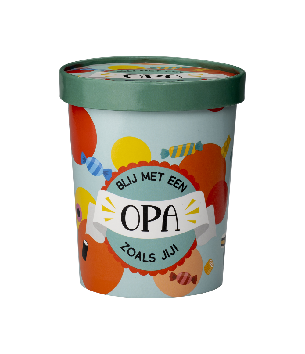 Candy Bucket Opa | Snoepemmer Kado Opa