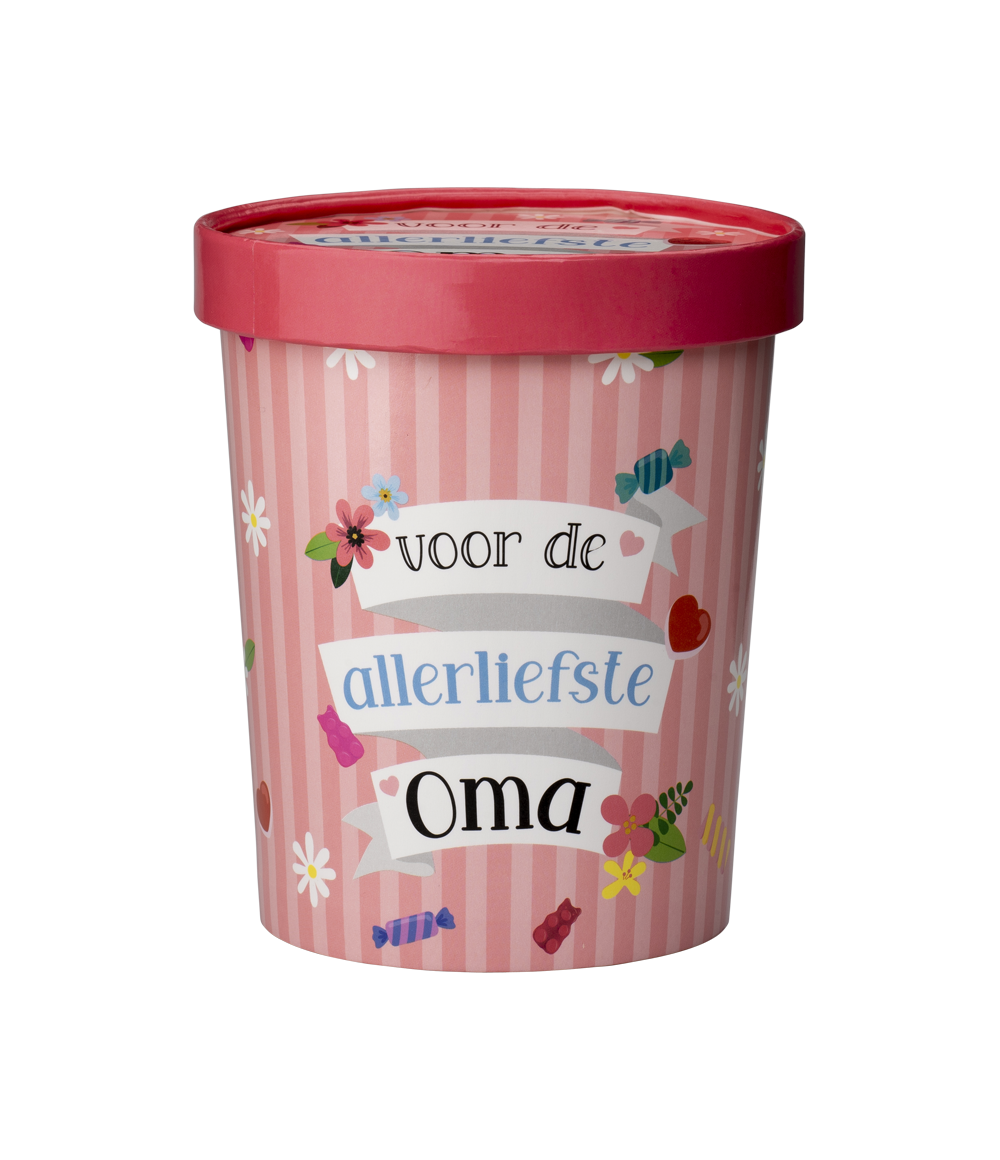 Candy Bucket Oma | Snoepemmer Kado Oma