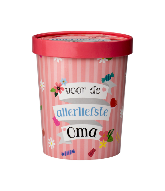 Candy Bucket Oma | Snoepemmer Kado Oma