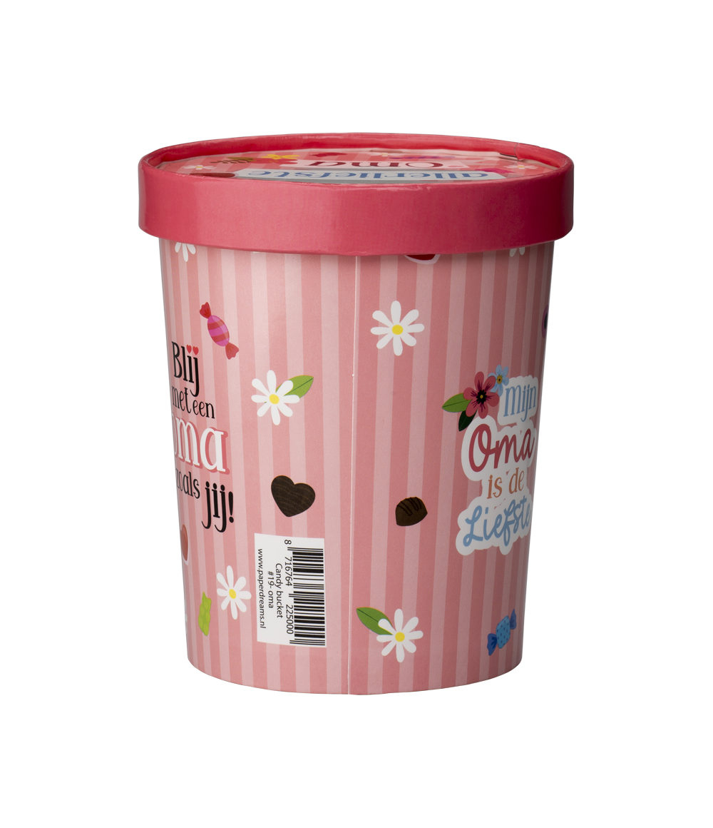 Candy Bucket Oma | Snoepemmer Kado Oma