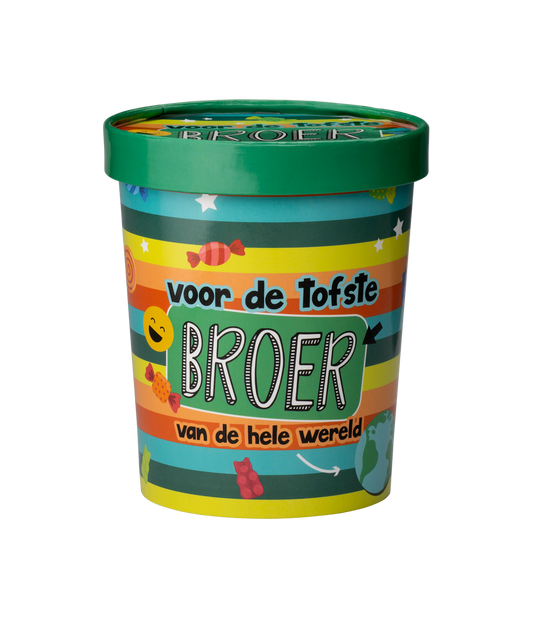 Candy Bucket Liefste Broer | Snoepemmer Kado Broer