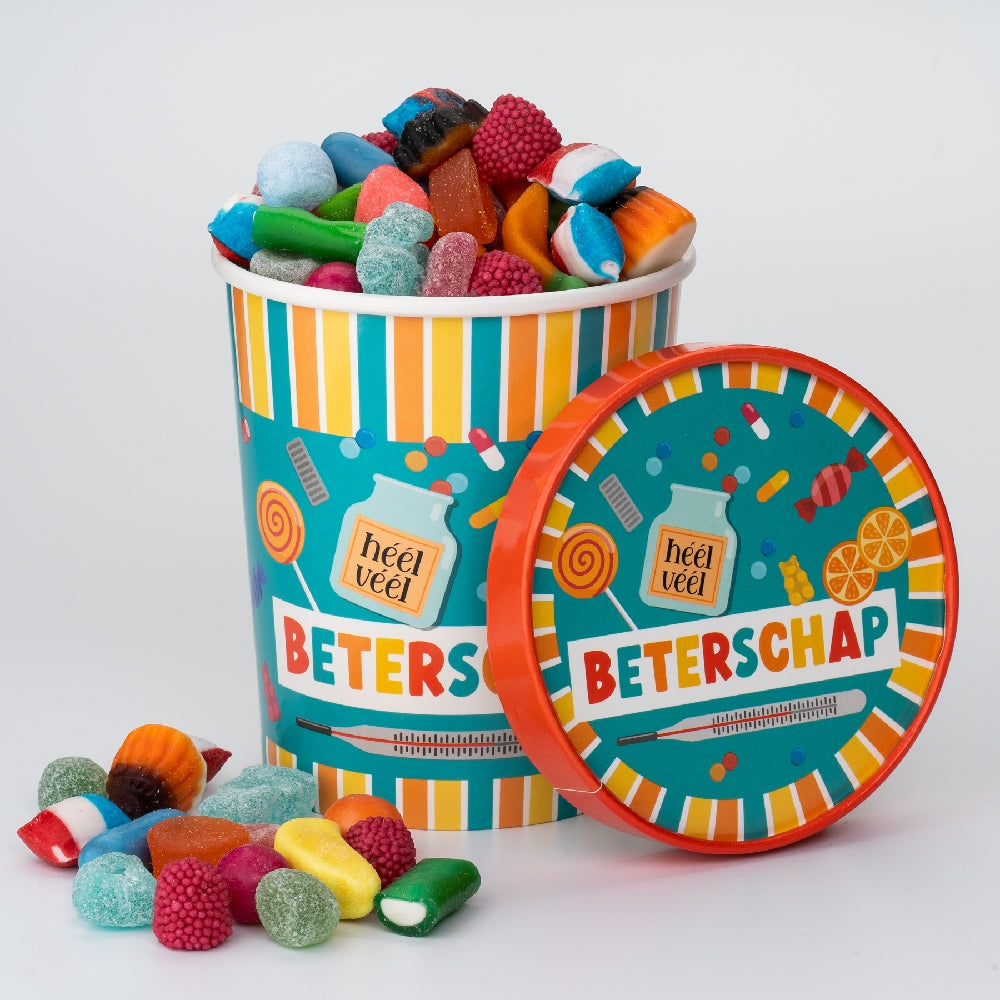 Candy Bucket Beterschap | Snoepemmer