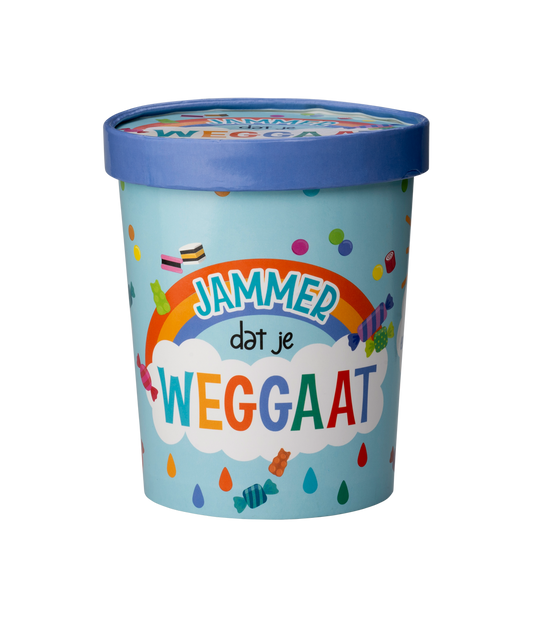 Candy Bucket Afscheid | Snoepemmer Afscheidskado