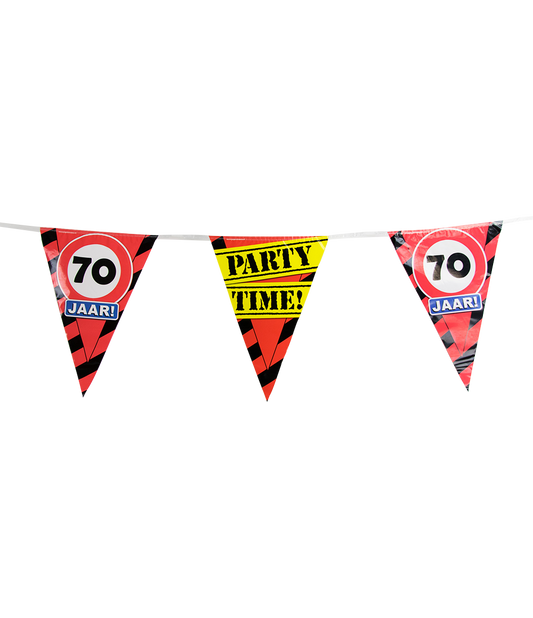Party vlag 70 jaar