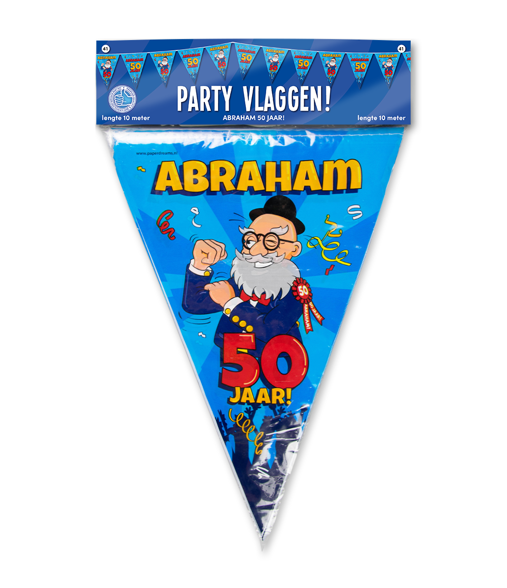 Party vlag Abraham