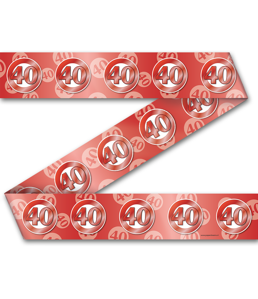 Party afzetlint 40 jaar huwelijk