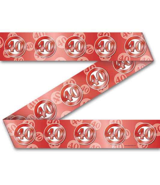 Party afzetlint 40 jaar huwelijk