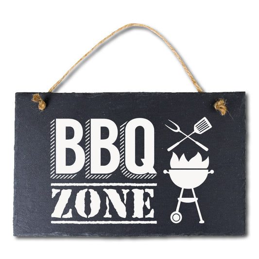 09 Leisteen bord BBQ zone