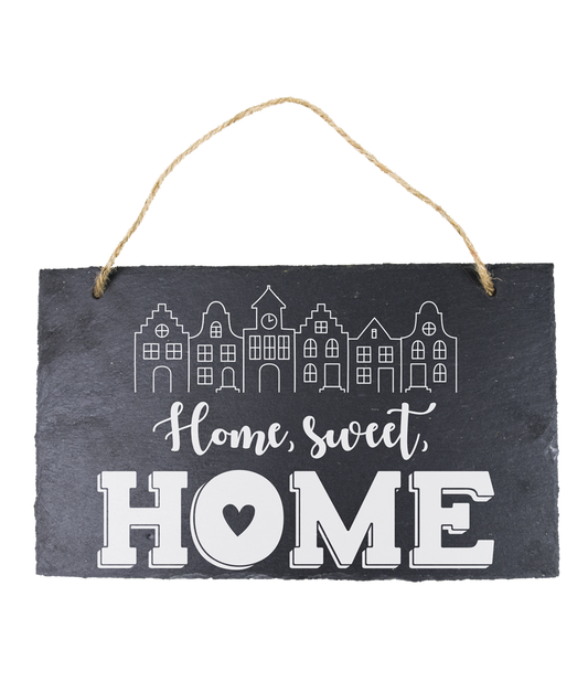 19 Leisteen bord Home sweet home