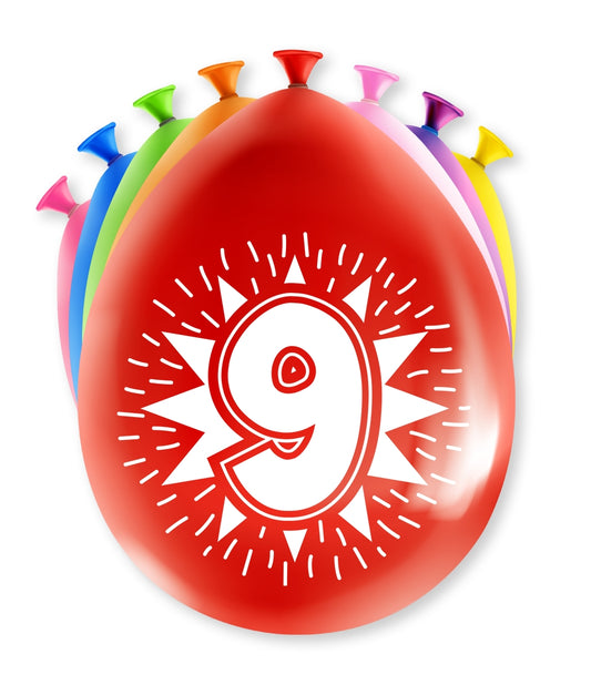Ballonnen 9 jaar