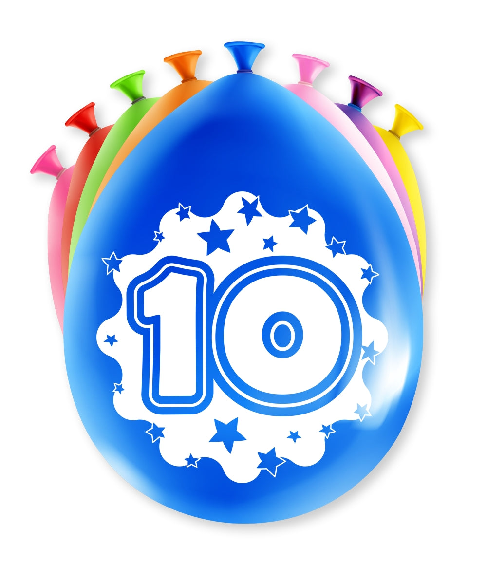 Ballonnen 10 jaar