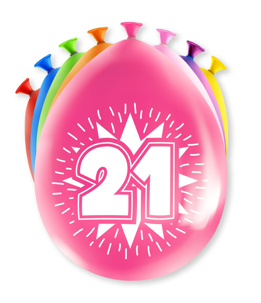 Ballonnen 21 jaar