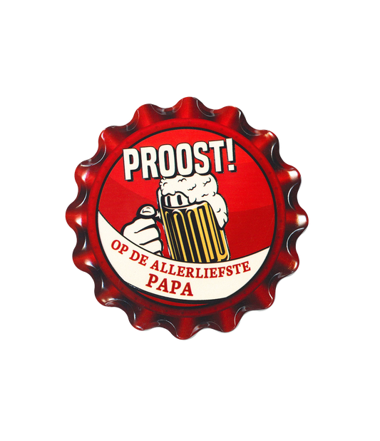 Onderzetter Proost Papa
