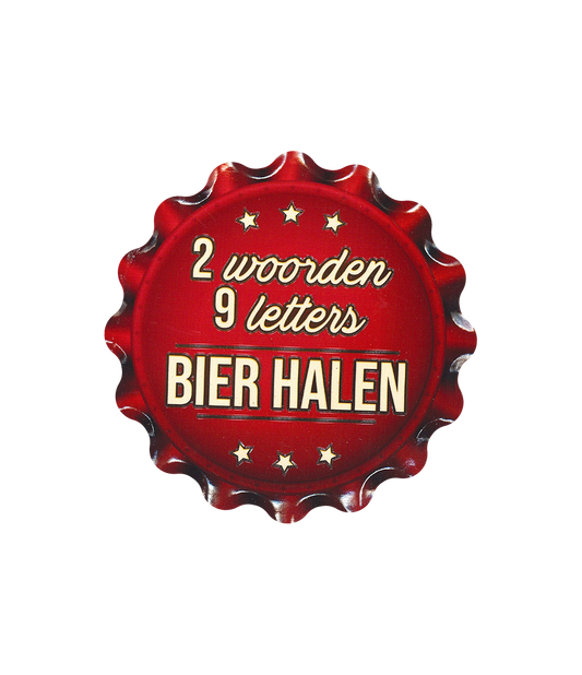 Onderzetter Bier halen
