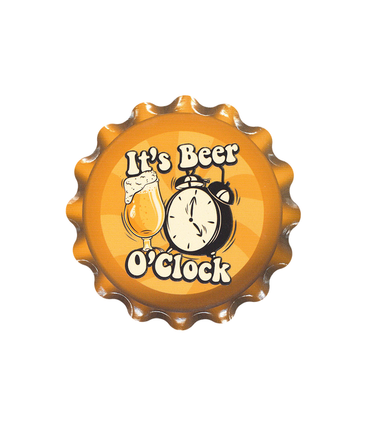 Onderzetter It's beer o'clock