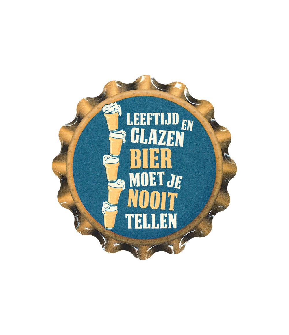 Onderzetter Leeftijd en glazen