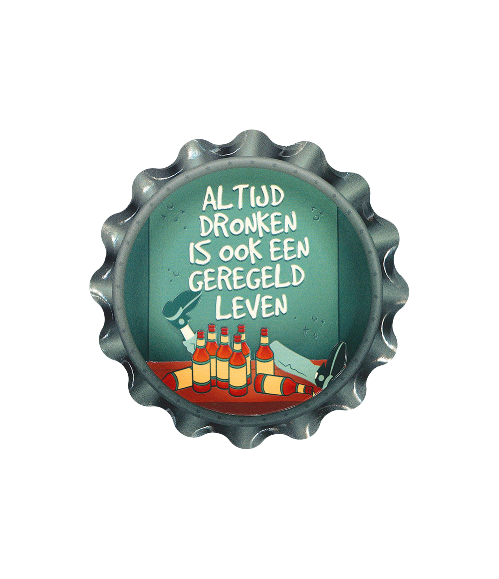 Onderzetter Altijd dronken